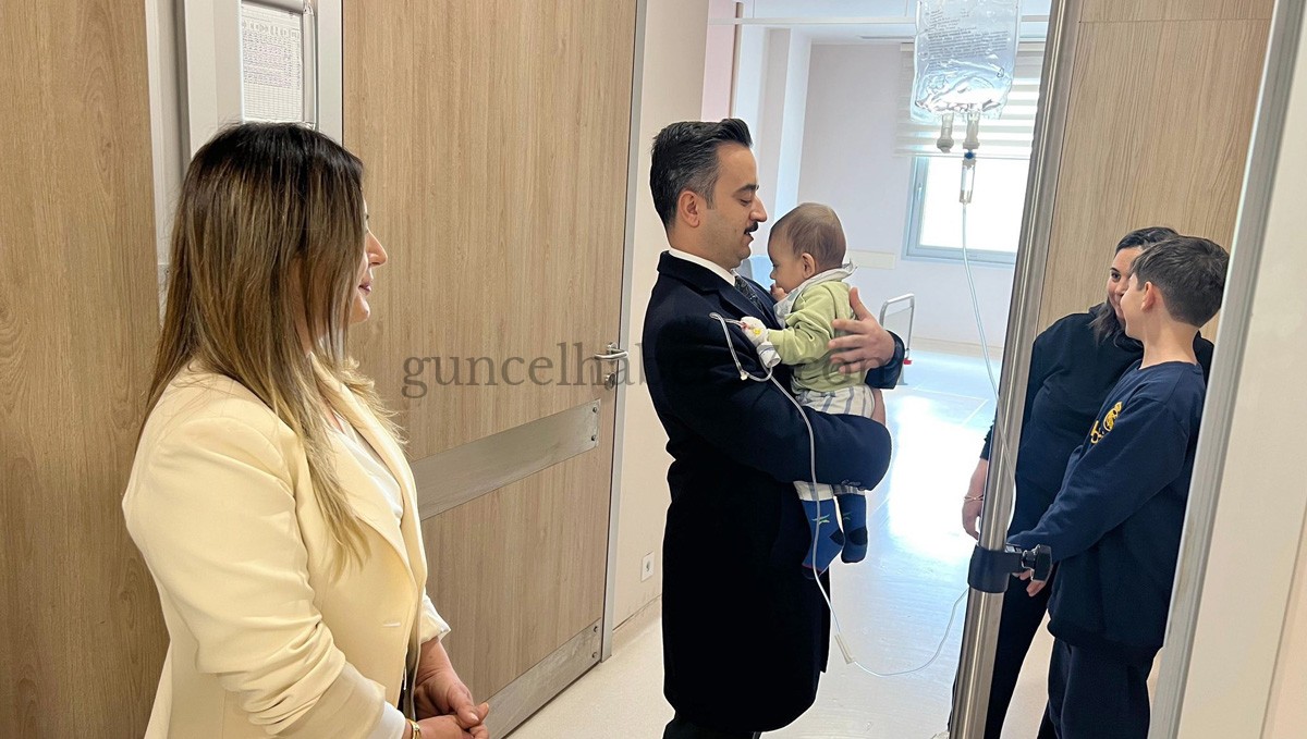 KAYMAKAM ERCİYAS HASTALARIN BAYRAMINI KUTLADI