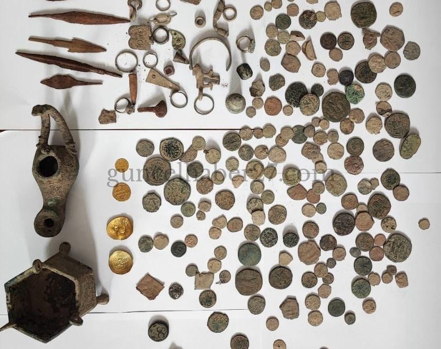 GAZİANTEP’TE 179 SİKKE VE 29 OBJE ELE GEÇİRİLDİ