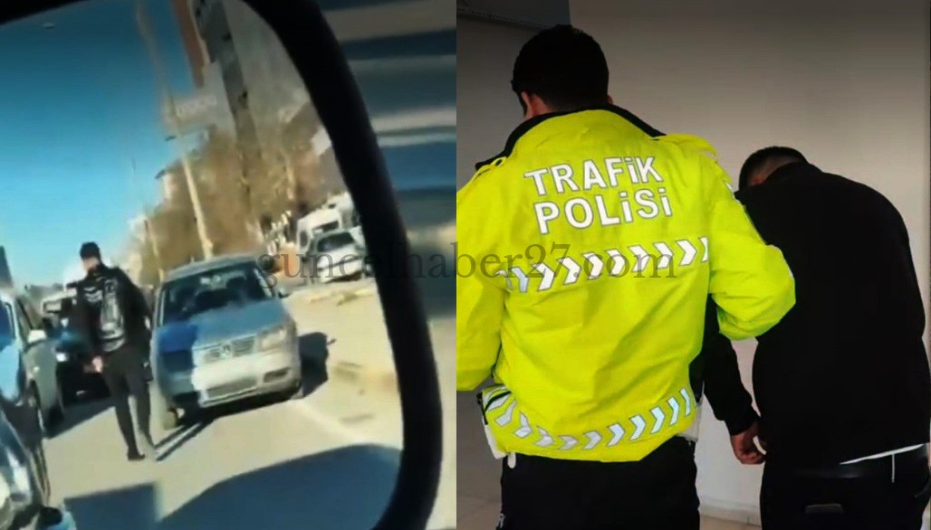 GAZİANTEP’TE ARACINDA İNİP SALDIRAN SÜRÜCÜYE 180 BİN TL CEZA