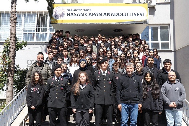 GAZİANTEP JANDARMA, ÖĞRENCİLERE MESLEK TANITIMI YAPTI