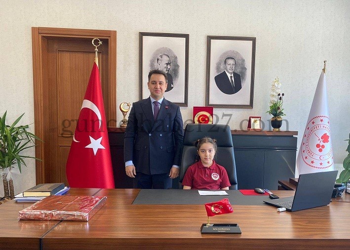 HASSA’DA 23 NİSAN’A ÖZEL ANLAMLI TEMSİLİ DEVİR