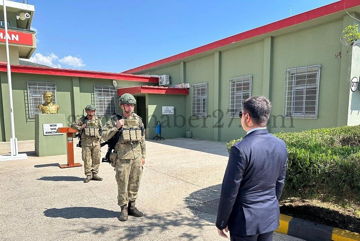 HASSA KAYMAKAMI KAHRAMAN’DAN HUDUT BİRLİKLERİNE ZİYARET