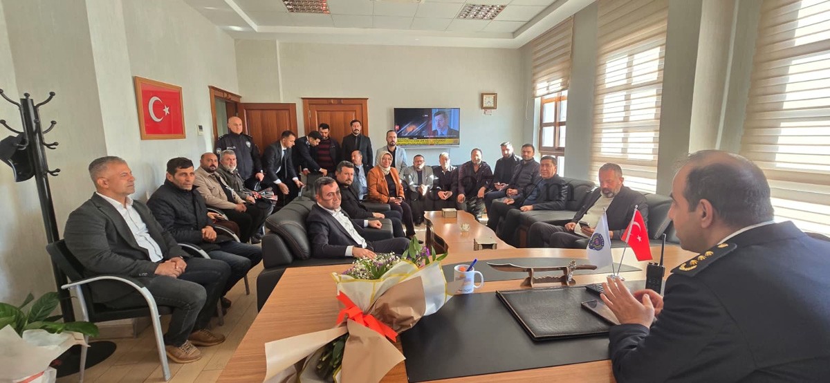 BAŞKANLARDAN POLİSE ANLAMLI ZİYARET