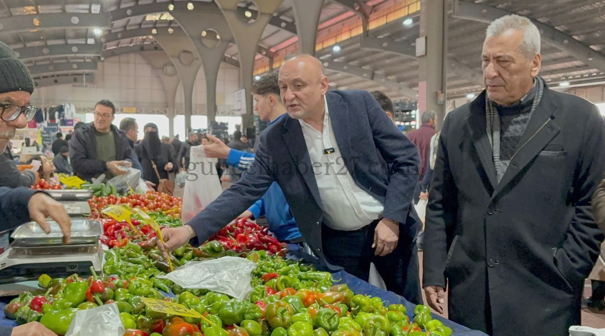 CHP MİLLETVEKİLLERİ PAZARIN NABZINI TUTTU