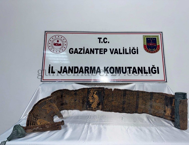 GAZİANTEP JANDARMASINDAN TARİHİ ESER KAÇAKÇILIĞINA DARBE-VİDEOLU