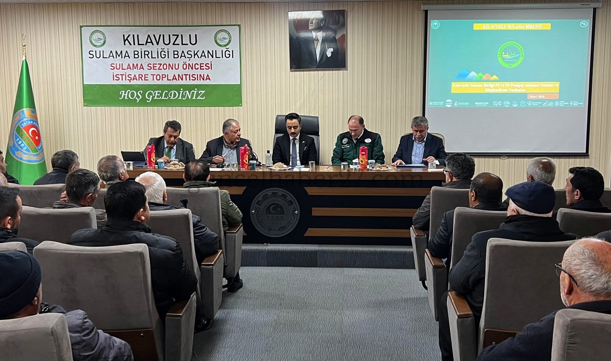 SULAMA SEZONU ÖNCESİ İSTİŞARE TOPLANTISI