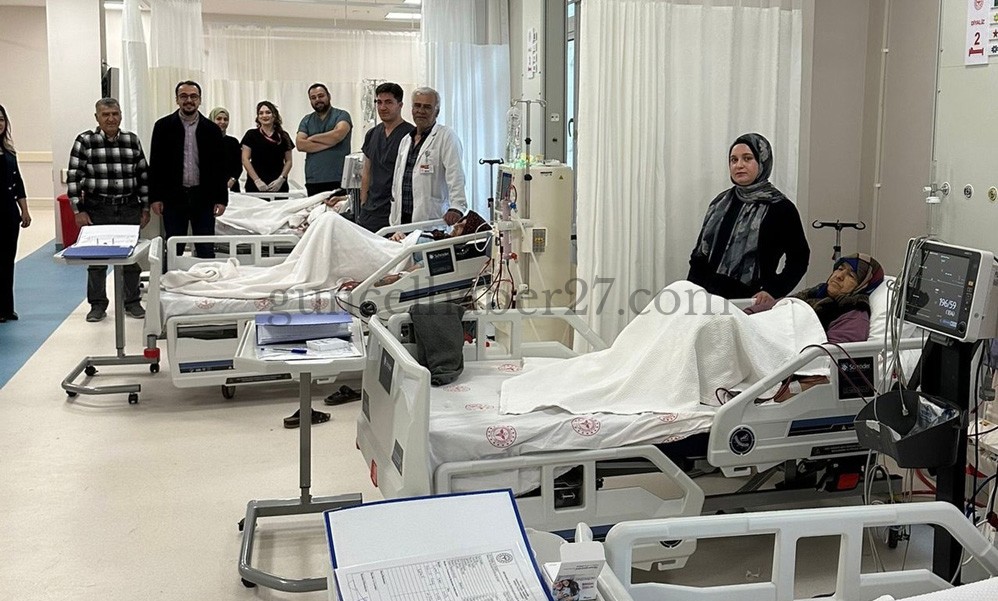 HEMODİYALİZ ÜNİTESİ HASTA KABULÜNE BAŞLADI