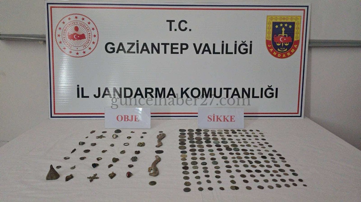 ROMA DÖNEMİNE AİT OBJELER ELE GEÇİRİLDİ