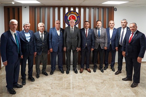 İSLAHİYE ZİRAAT ODASI BAŞKANI ERDOĞAN, TZOB GENEL BAŞKANI BAYRAKTAR İLE GÖRÜŞTÜ