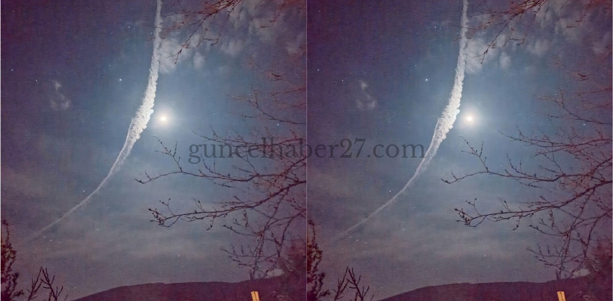 GÖKYÜZÜNDE ‘CHEMTRAİL KOMPLO TEORİSİ’ YANSIDI