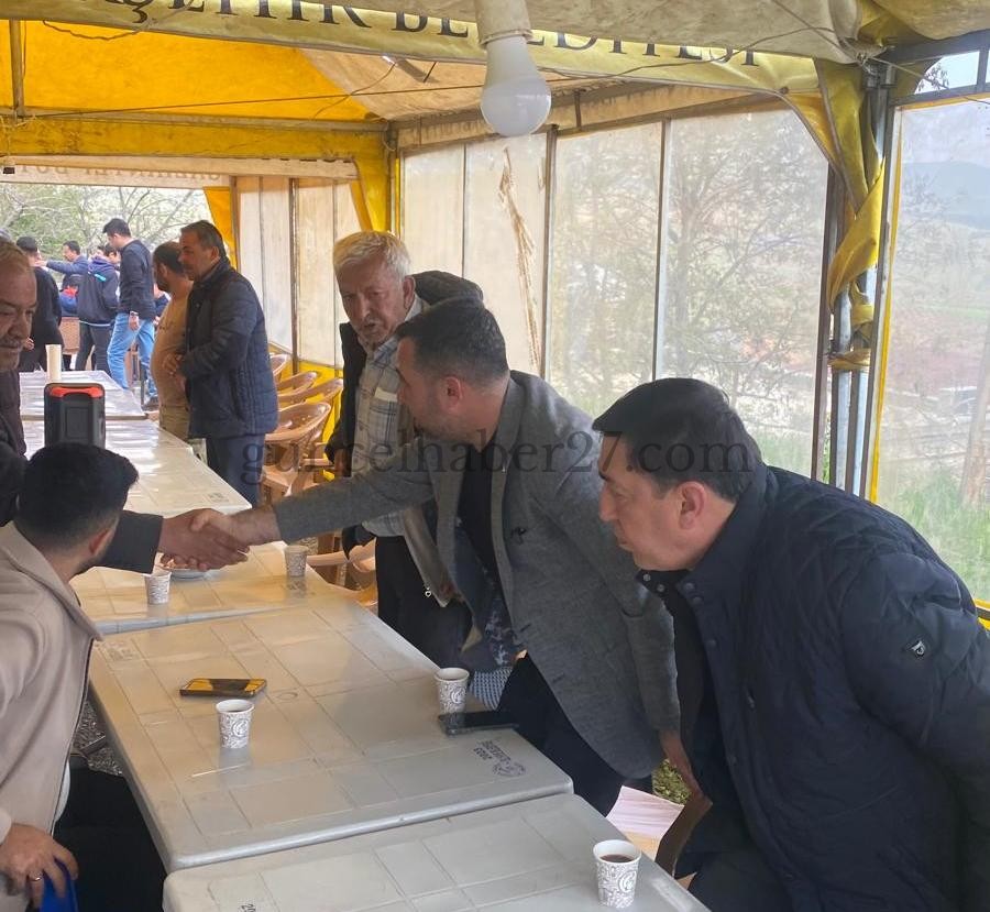 AK PARTİ İLÇE BAŞKANI ULUŞAN’DAN KIRSAL MAHALLE ZİYARETİ