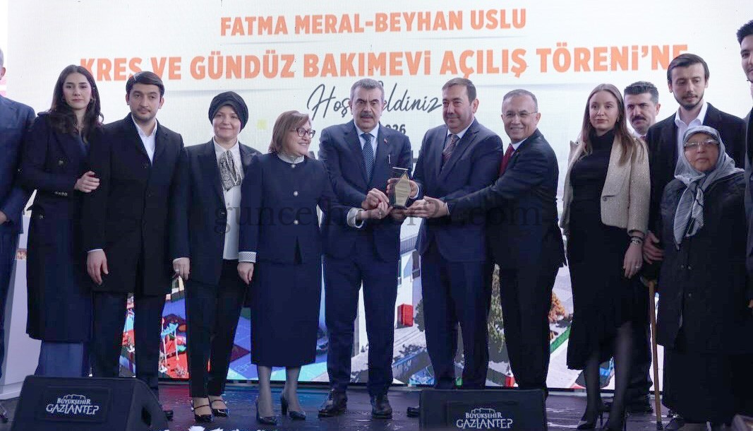 MİLLİ EĞİTİM BAKANI YUSUF TEKİN, KREŞ AÇILIŞINA KATILDI