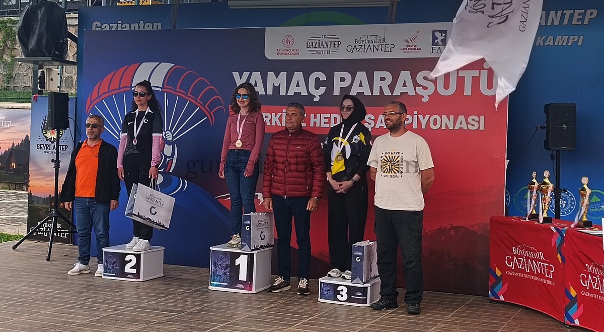 TÜRKİYE YAMAÇ PARAŞÜTÜ HEDEF YARIŞMASI SONA ERDİ