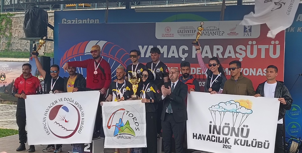 TÜRKİYE YAMAÇ PARAŞÜTÜ HEDEF YARIŞMASI SONA ERDİ