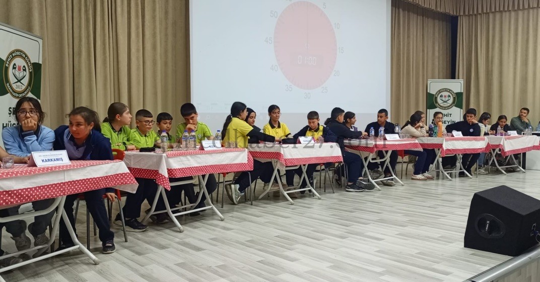 NURDAĞI’NDA “PEYGAMBERİMİZİN HAYATI” BİLGİ YARIŞMASINDA BÜYÜK BAŞARI
