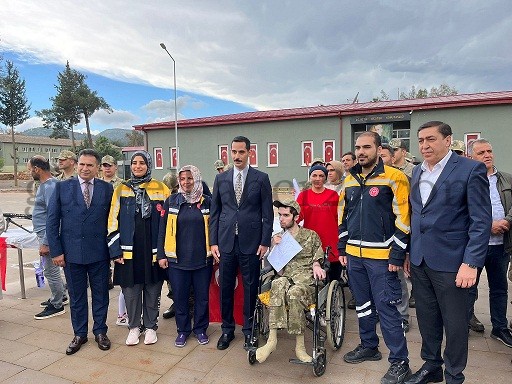 106. TOPÇU ALAYINDA TEMSİLİ ASKERLİK TÖRENİ
