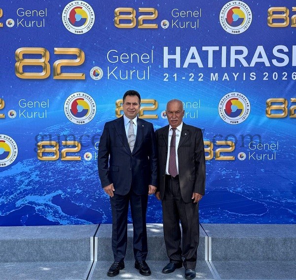 BAŞKAN TÜRKMEN VE ERDOĞAN, TOBB’UN GENEL KURULU’NA KATILDI