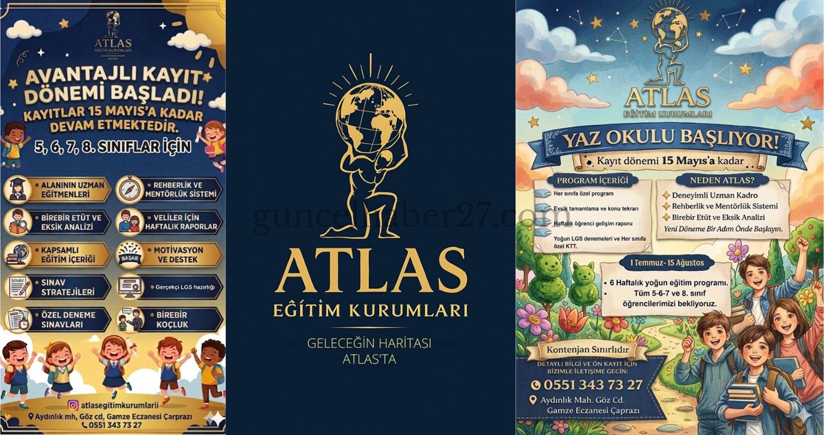 ATLAS DERSHANESİNDE ERKEN KAYIT AVANTAJI