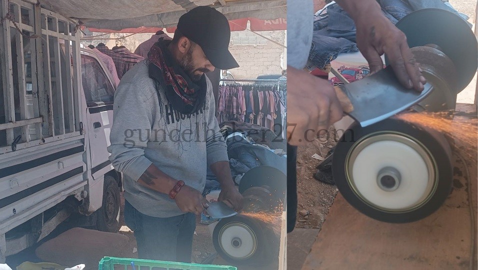 BIÇAKÇILARDA ‘BİLEME’ YOĞUNLUĞU