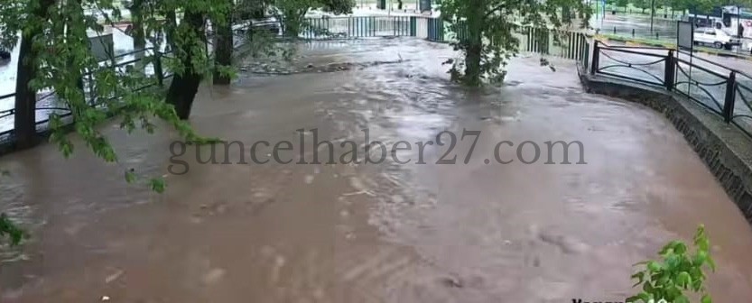 ALLEBEN DERESİ’NDE TAŞKIN UYARISI!