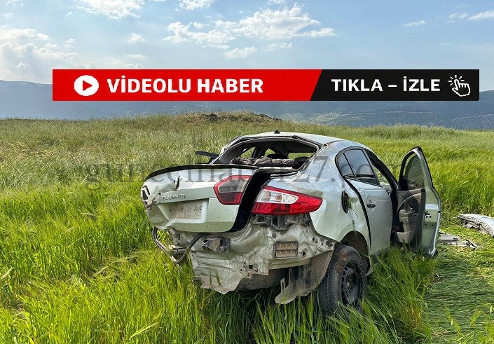 GAZİANTEP’TE İKİ OTOMOBİL ÇARPIŞTI: 5 YARALI