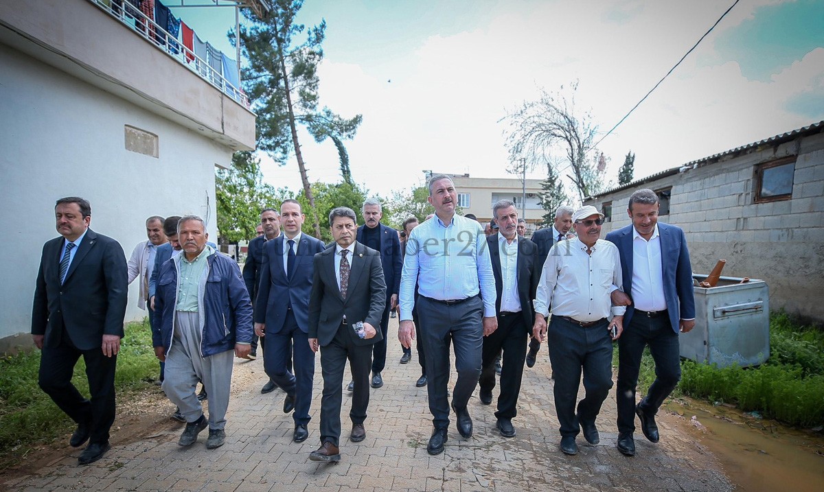 AK PARTİ GRUP BAŞKANVEKİLİ GÜL VE MİLLETVEKİLLERİ AFET BÖLGESİNDE