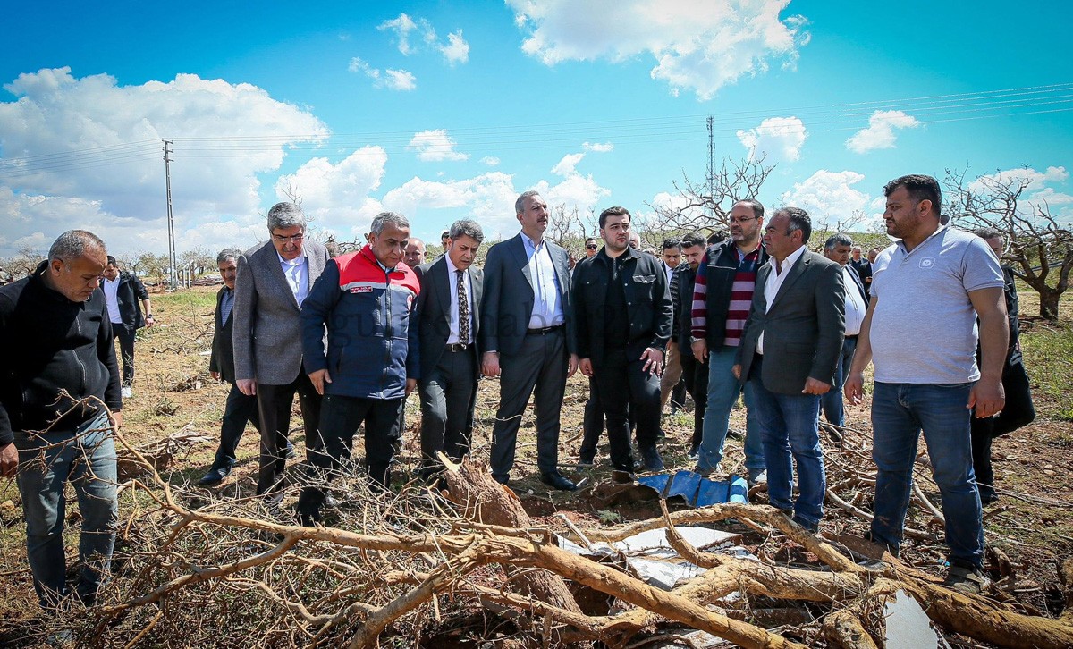 AK PARTİ GRUP BAŞKANVEKİLİ GÜL VE MİLLETVEKİLLERİ AFET BÖLGESİNDE
