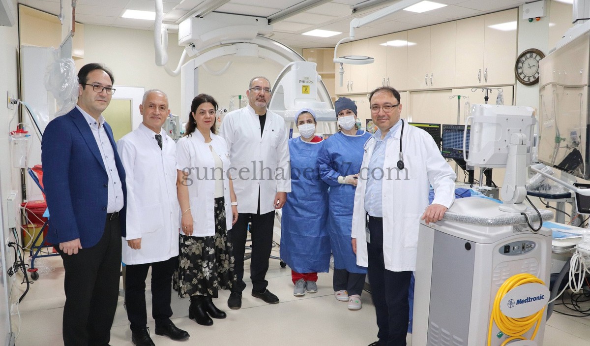 GAÜN ÇOCUK HASTANESİ’NDE PEDİATRİK EPS ÜNİTESİ HİZMETE GİRDİ