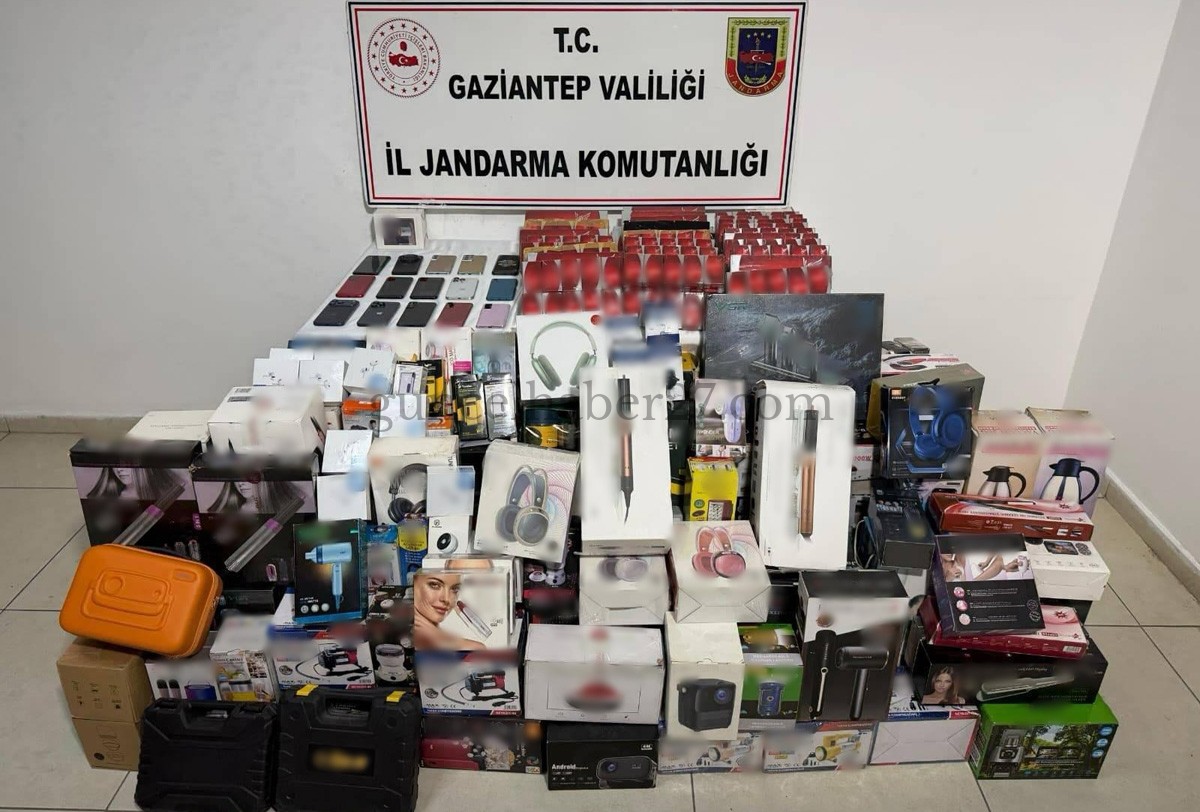 GAZİANTEP’TE JANDARMADAN KAÇAKÇILARA DARBE