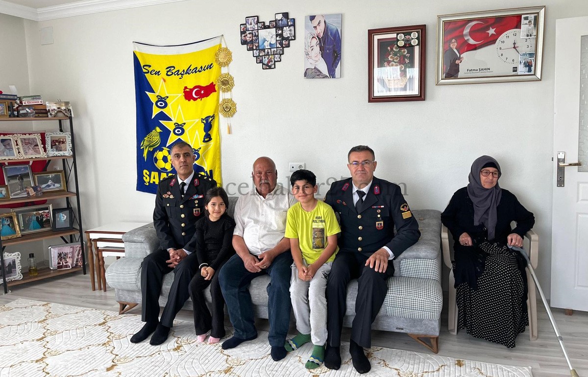 ŞEHİT AİLELERİ VE GAZİLERE ZİYARET