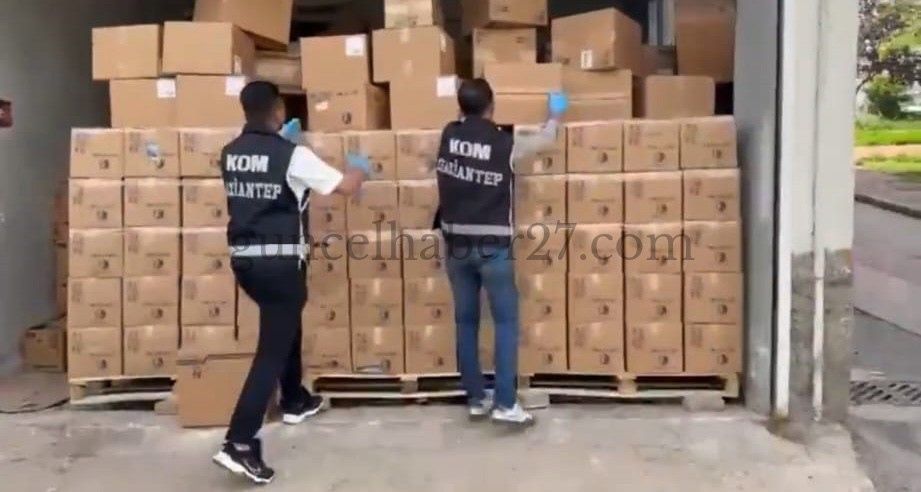 GAZİANTEP’TE POLİS’TEN SAĞLIK VURGUNUNA DARBE! VİDEOLU