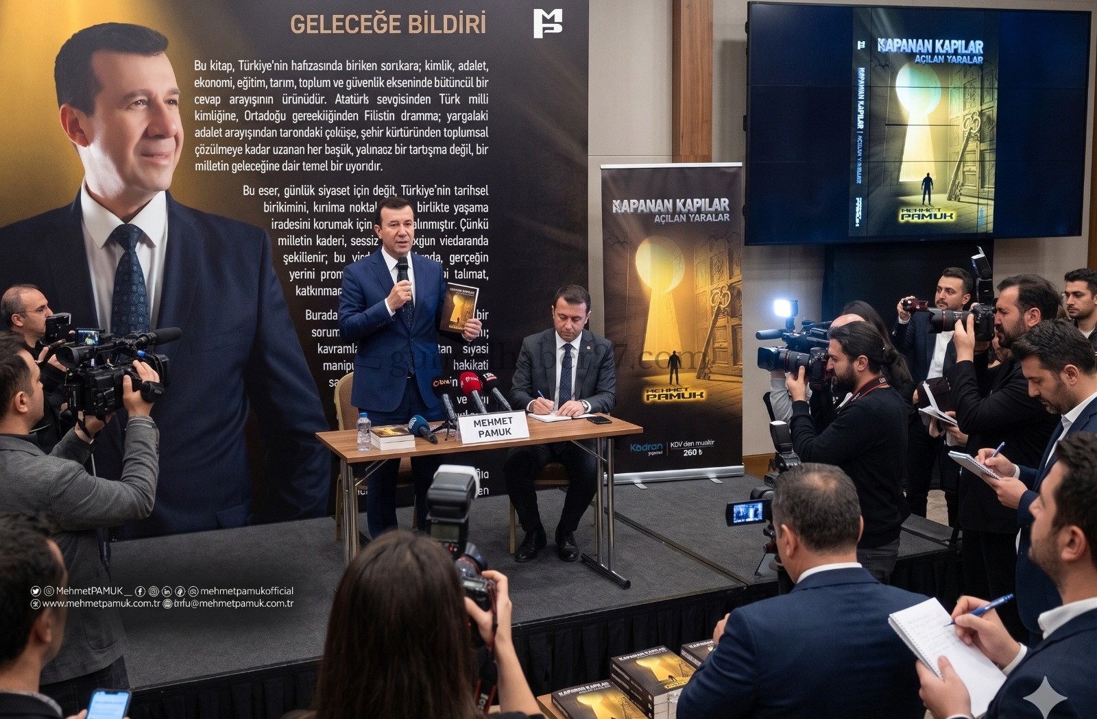 PAMUK’UN “KAPANAN KAPILAR AÇILAN YARALAR” ESERİ RAFLARDA