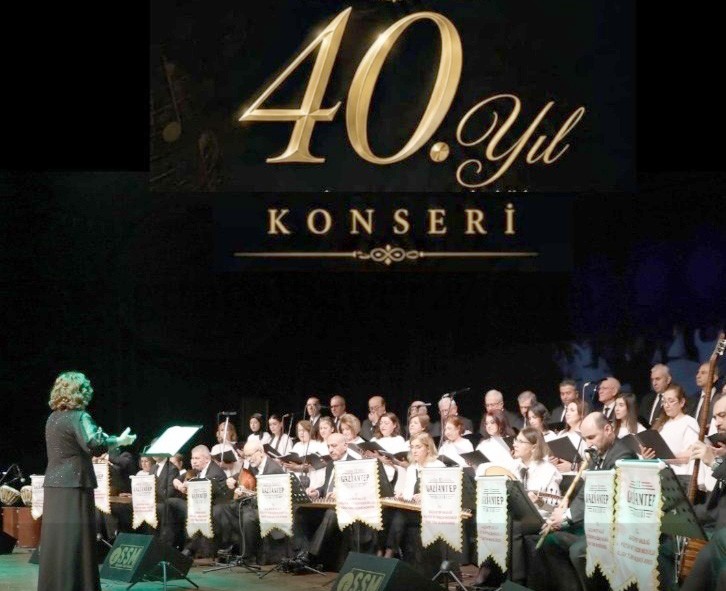 GAZİANTEP KLASİK TÜRK MUSİKİSİ KOROSU 40. YIL KONSERİYLE SANATSEVERLERLE BULUŞACAK
