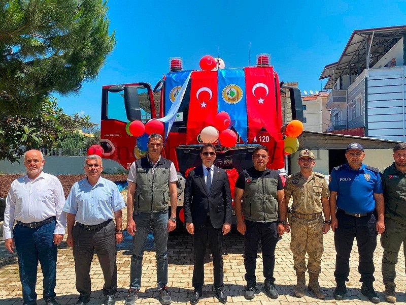 YENİ YANGIN ARAZÖZÜ HASSA’DA HİZMETE ALINDI