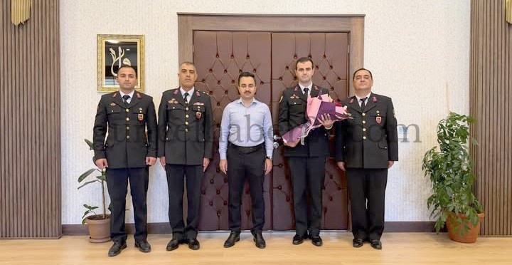 JANDARMADAN KAYMAKAM ERCİYAS’A ZİYARET