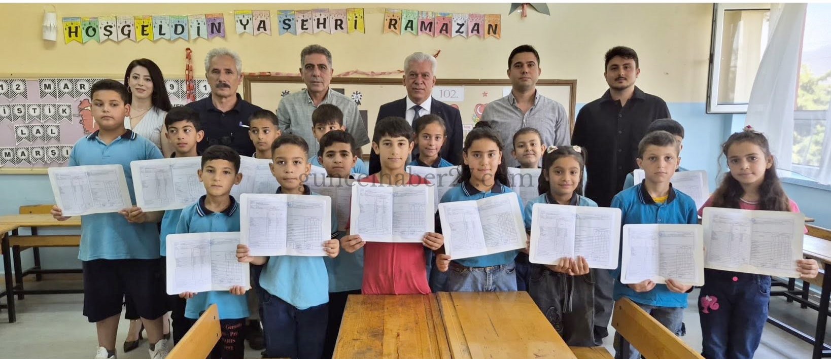 EĞİTİM YILI KARNE HEYACANIYLA SONA ERDİ