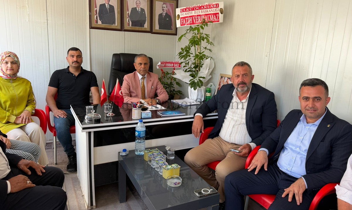 BAŞKAN VURAL VE ULUŞAN’DAN MHP’YE ZİYARET