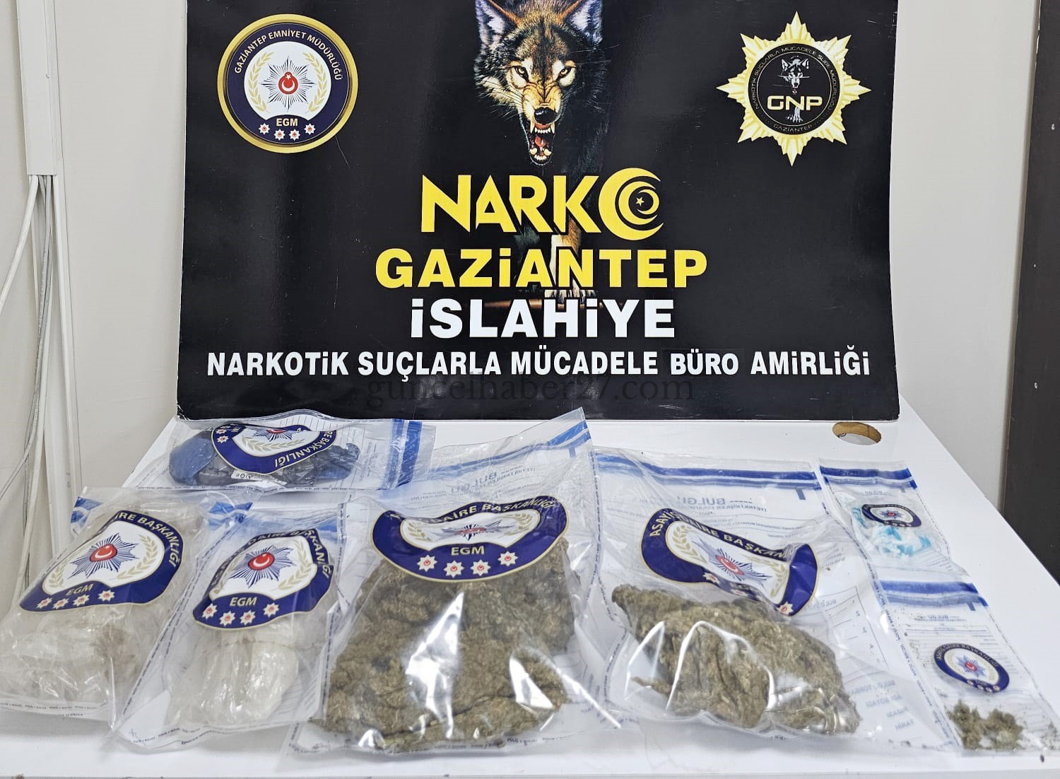 POLİS’TEN UYUŞTURUCU OPERASYONU