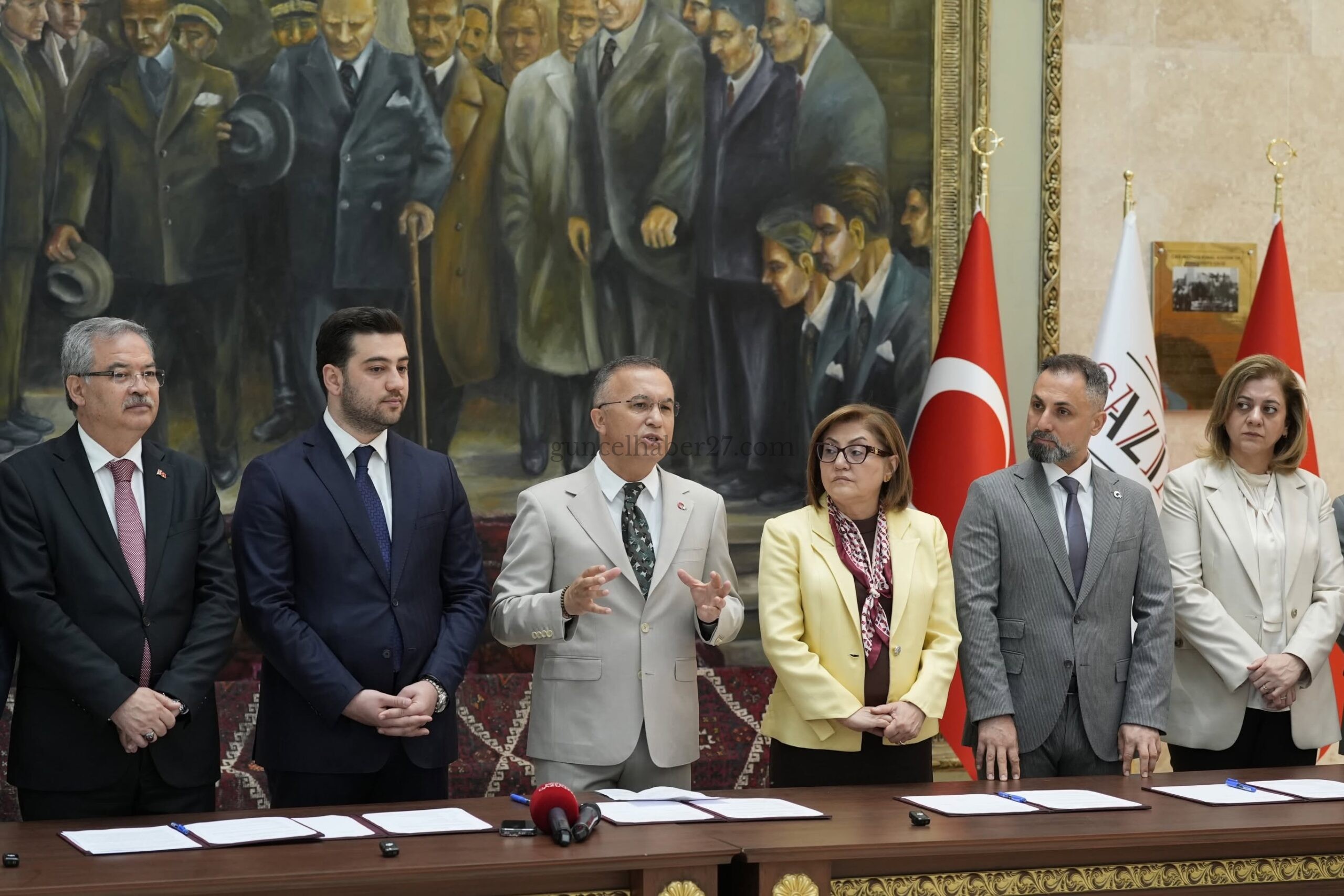 GAZİANTEP’TE 5 ÖNEMLİ İŞ BİRLİĞİ PROTOKOLÜ