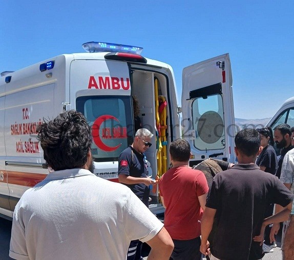 NURDAĞI’NDA DEVRİLEN MOTOSİKLETİN SÜRÜCÜ YARALANDI