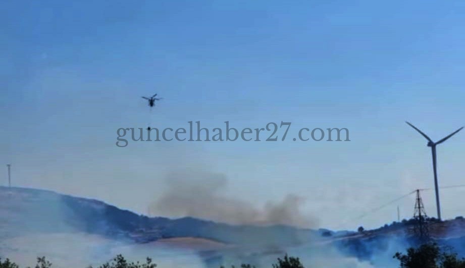 GAZİANTEP’TE 2 HEKTARLIK ORMAN YANDI