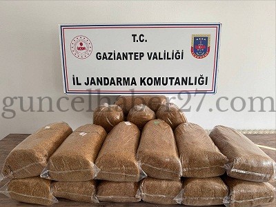 GAZİANTEP’TE KAÇAK TÜTÜN VE SİGARA OPERASYONU