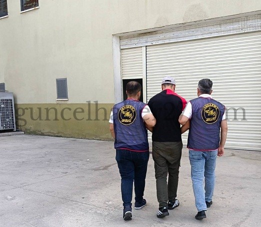 10 YIL KESİNLEŞMİŞ HAPİS CEZASI BULUNAN HÜKÜMLÜ YAKALANDI