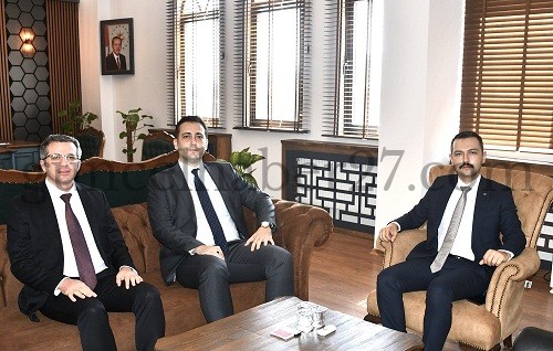 BAŞSAVCISI ŞAHİN’DEN KAYMAKAM OĞUZTÜRK’E ZİYARET