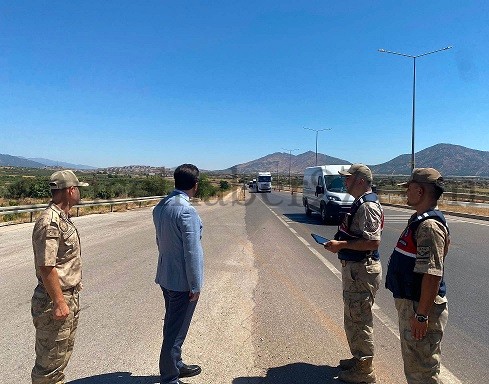KAYMAKAM ARGAMA’DAN GÜVENLİK ZİYARETİ