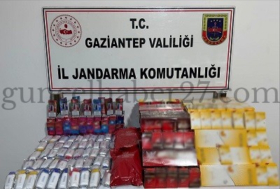 1 MİLYON 150 BİN LİRALIK KAÇAK ÜRÜN OPERASYONU