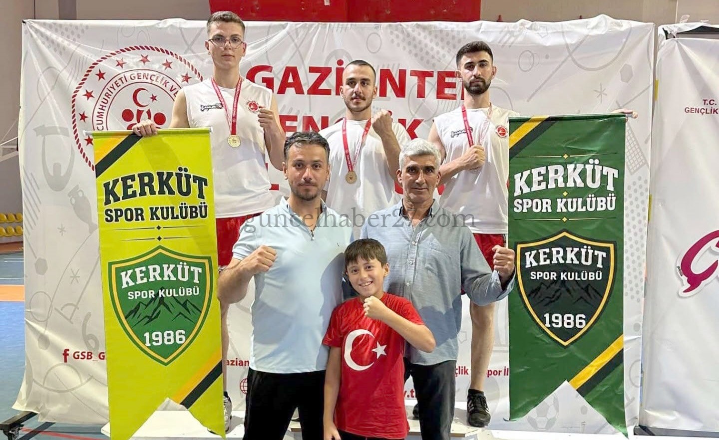 GAZİANTEP’TE KİCKBOKS’TA KERKÜT SPOR BAŞARISI