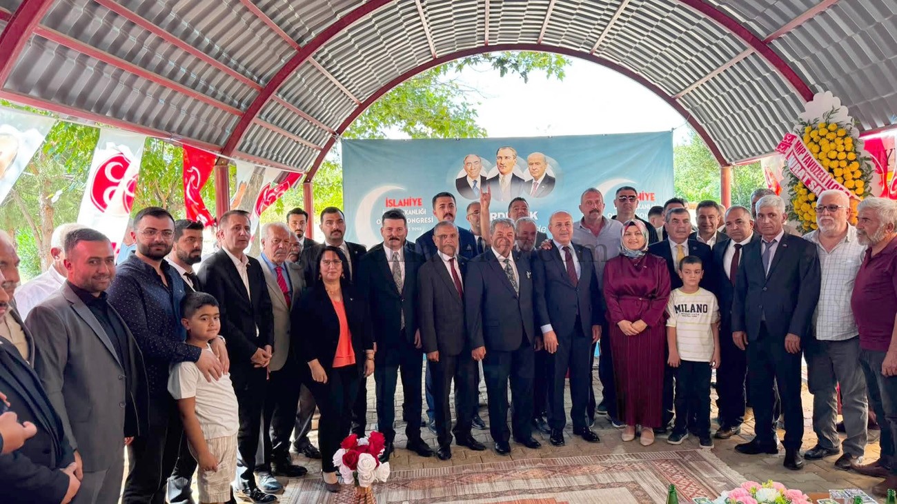 MHP İSLAHİYE İLÇE BAŞKANI KARAKUŞ GÜVEN TAZELEDİ