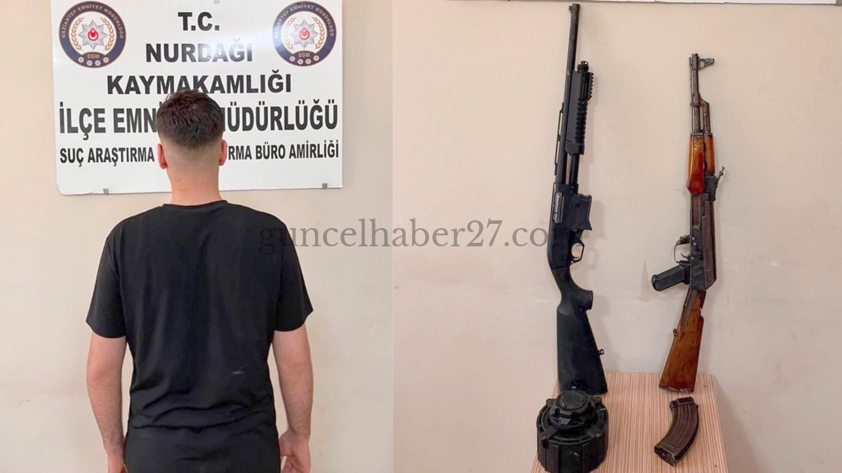 POLİS’TEN SİLAH OPERASYONU