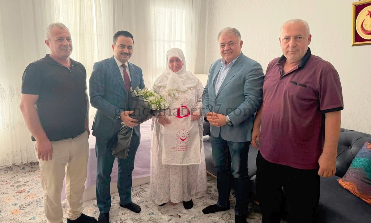 15 TEMMUZ ŞEHİDİN AİLESİNE ZİYARET